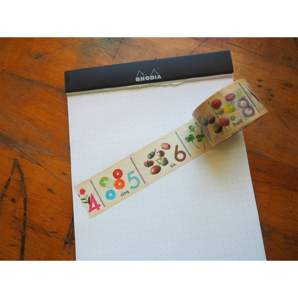 MT Washi Tape - French Counting (MTEX1P65)