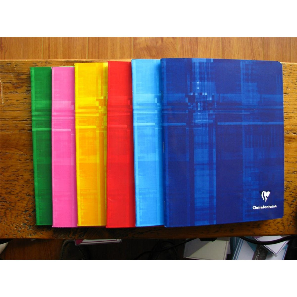 Clairefontaine Staplebound Notebook (17 x 22cm) - Seyes French Ruled (96 Pages)