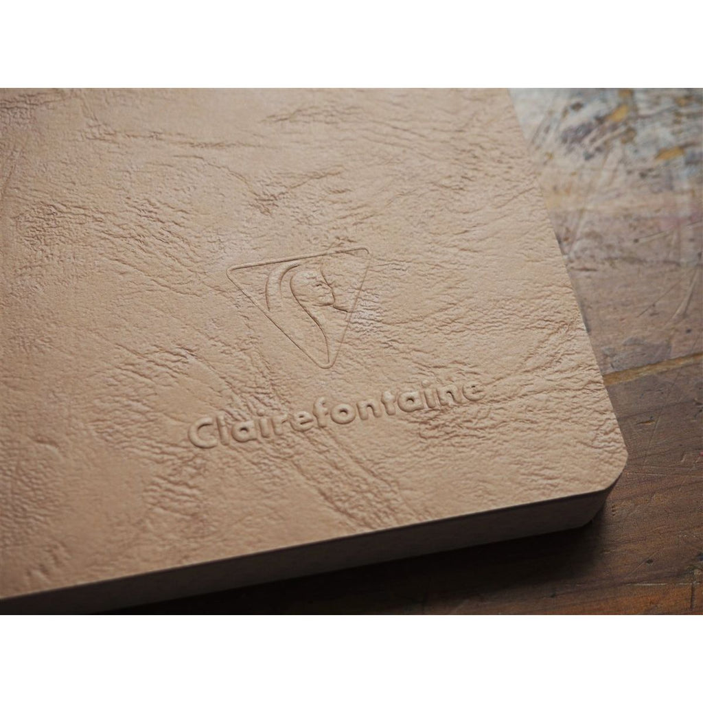 Clairefontaine Age-Bag Tan Notebook A4 - Graph