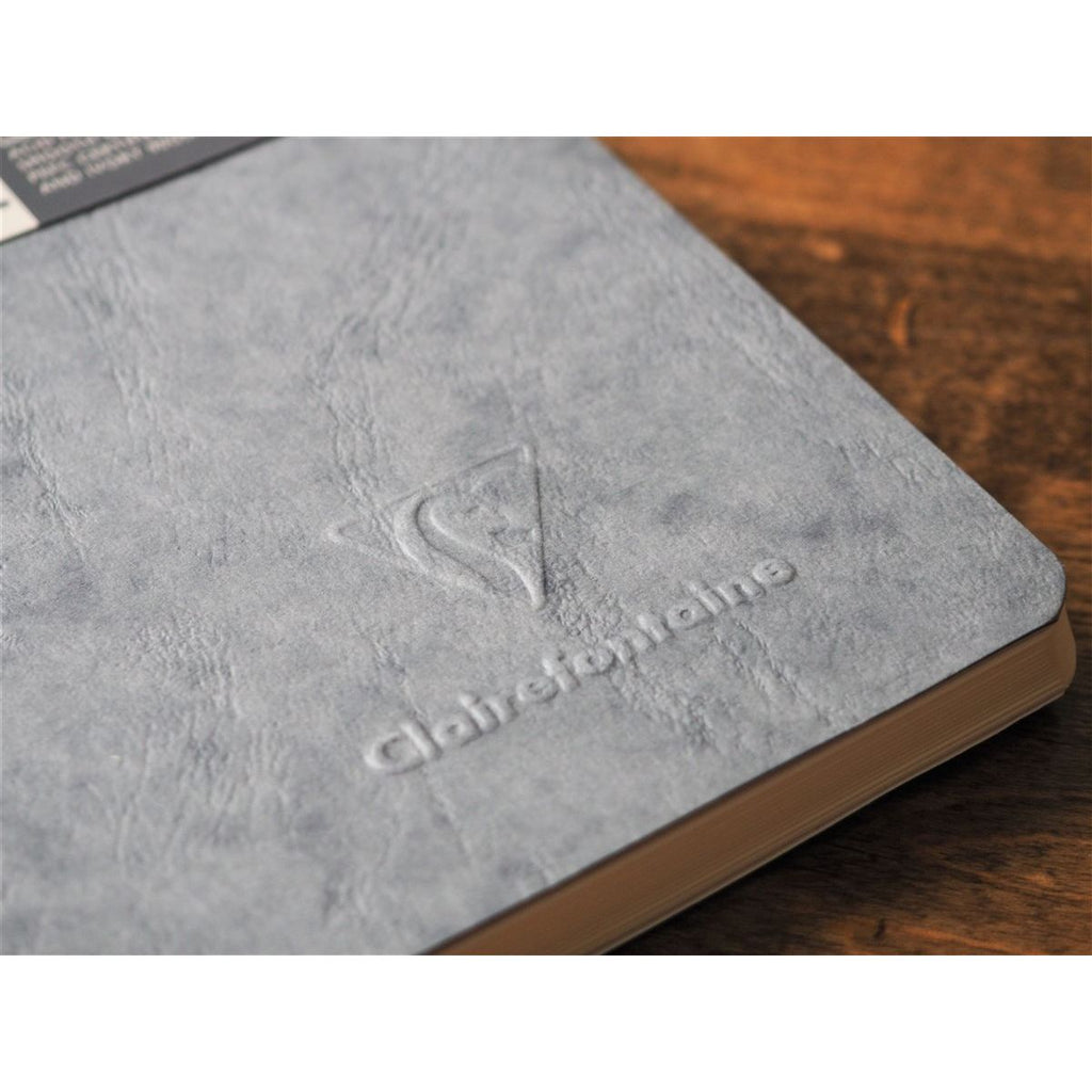 Clairefontaine My Essential Notebook Gray A5 - Dot Grid