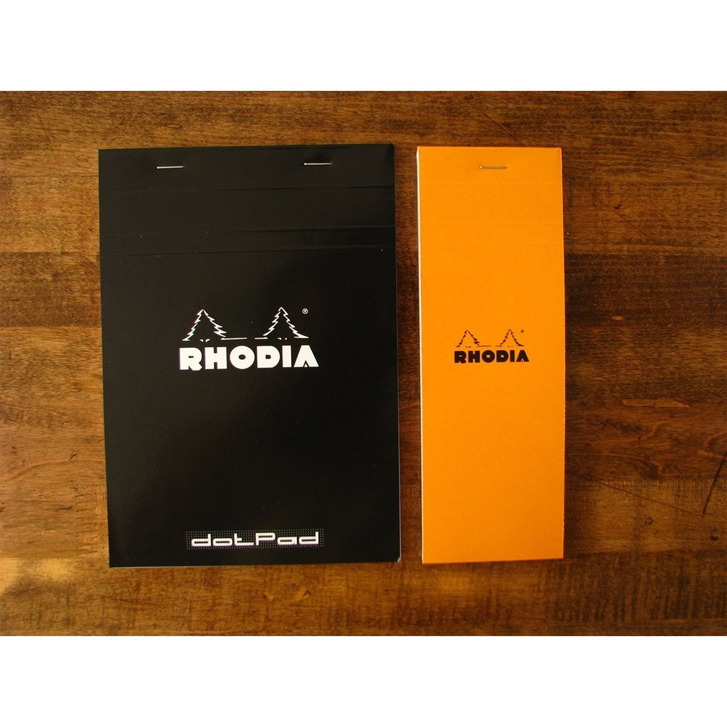 Rhodia Shopping Pad (7.4 cm x 21 cm) - Black - Graph