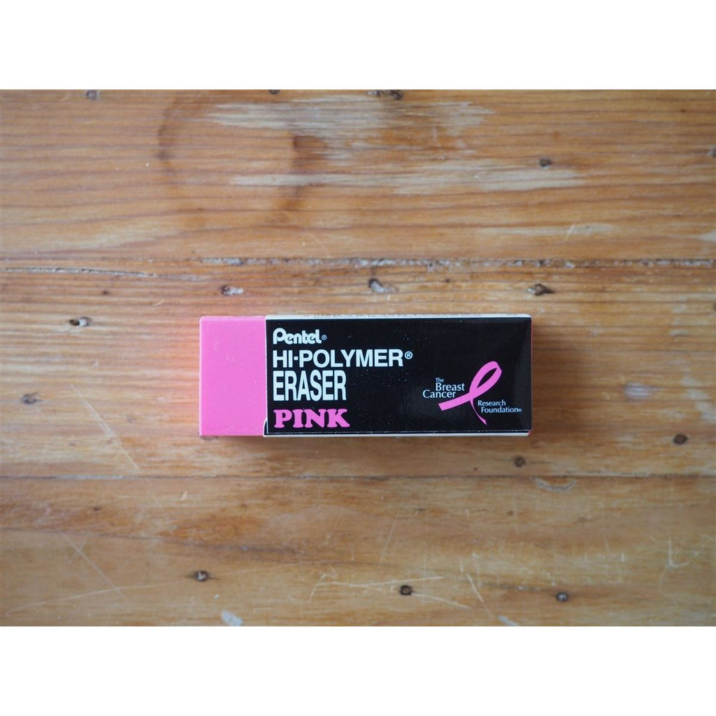 Pentel Hi-Polymer Eraser - Large - Pink