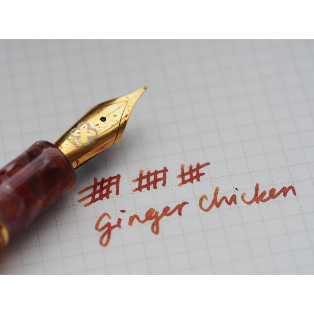 Dominant Industry Fountain Pen Ink (25mL) - Wonder Pens Exclusive - Ginger Chicken