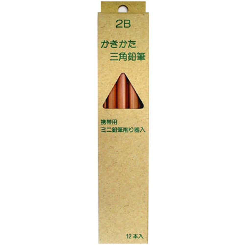 Kitaboshi Triangular Wooden Pencil - 2B