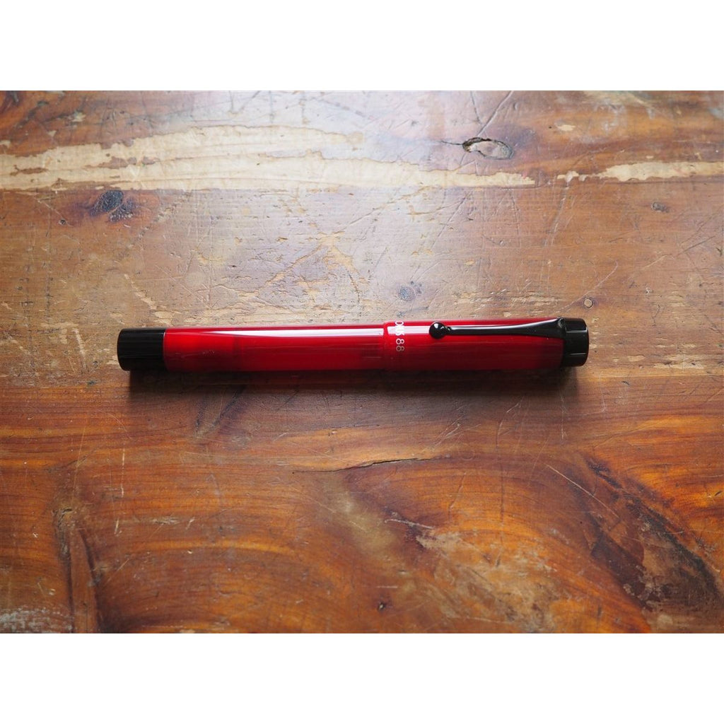 <center>Opus 88 KOLORO Fountain Pen - Red Demonstrator </center>