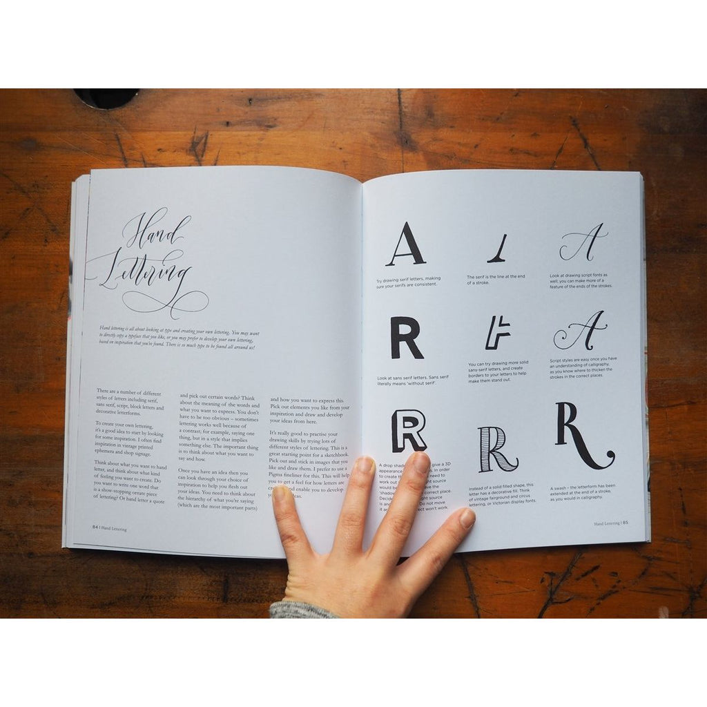 Modern Calligraphy Workshop: The Creative Art of Pen, Brush and Chalk Lettering by Imogen Owen