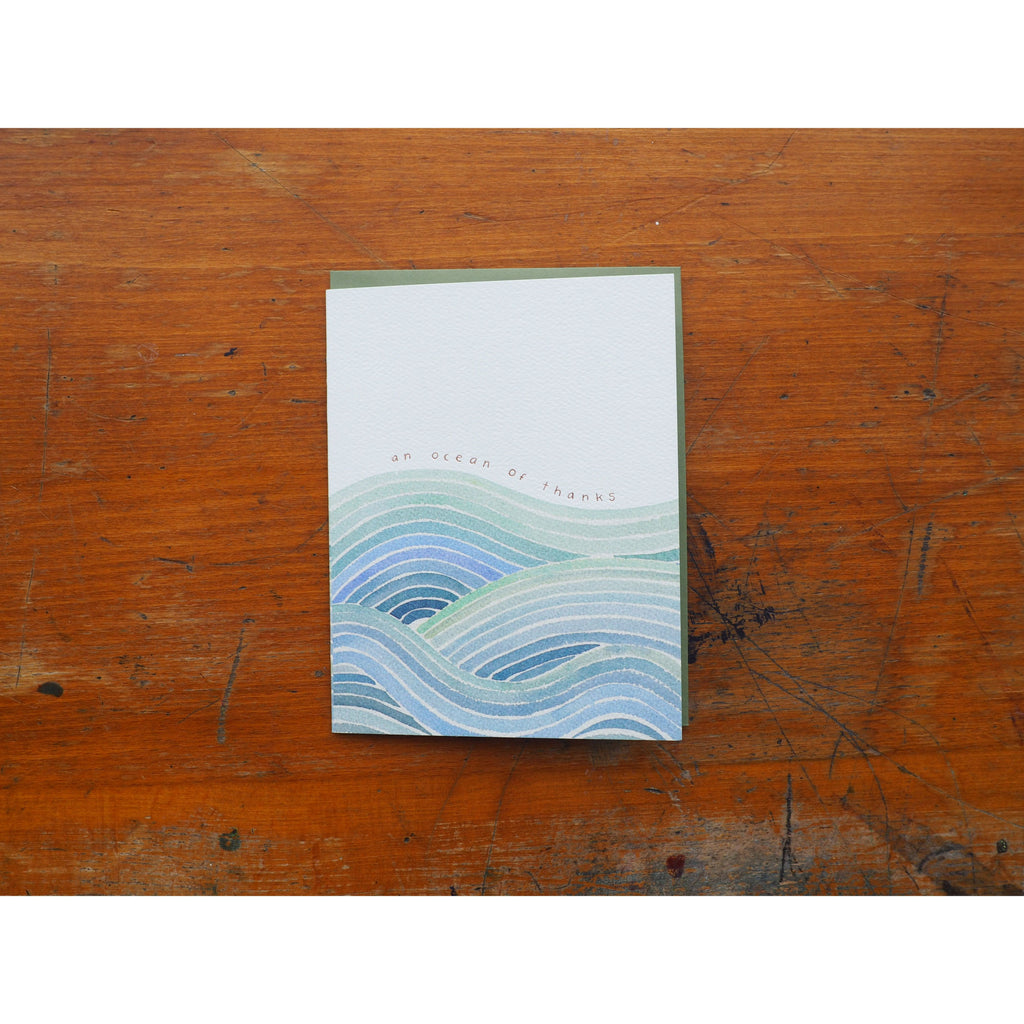 E. Frances Paper - Card - An Ocean of Thanks