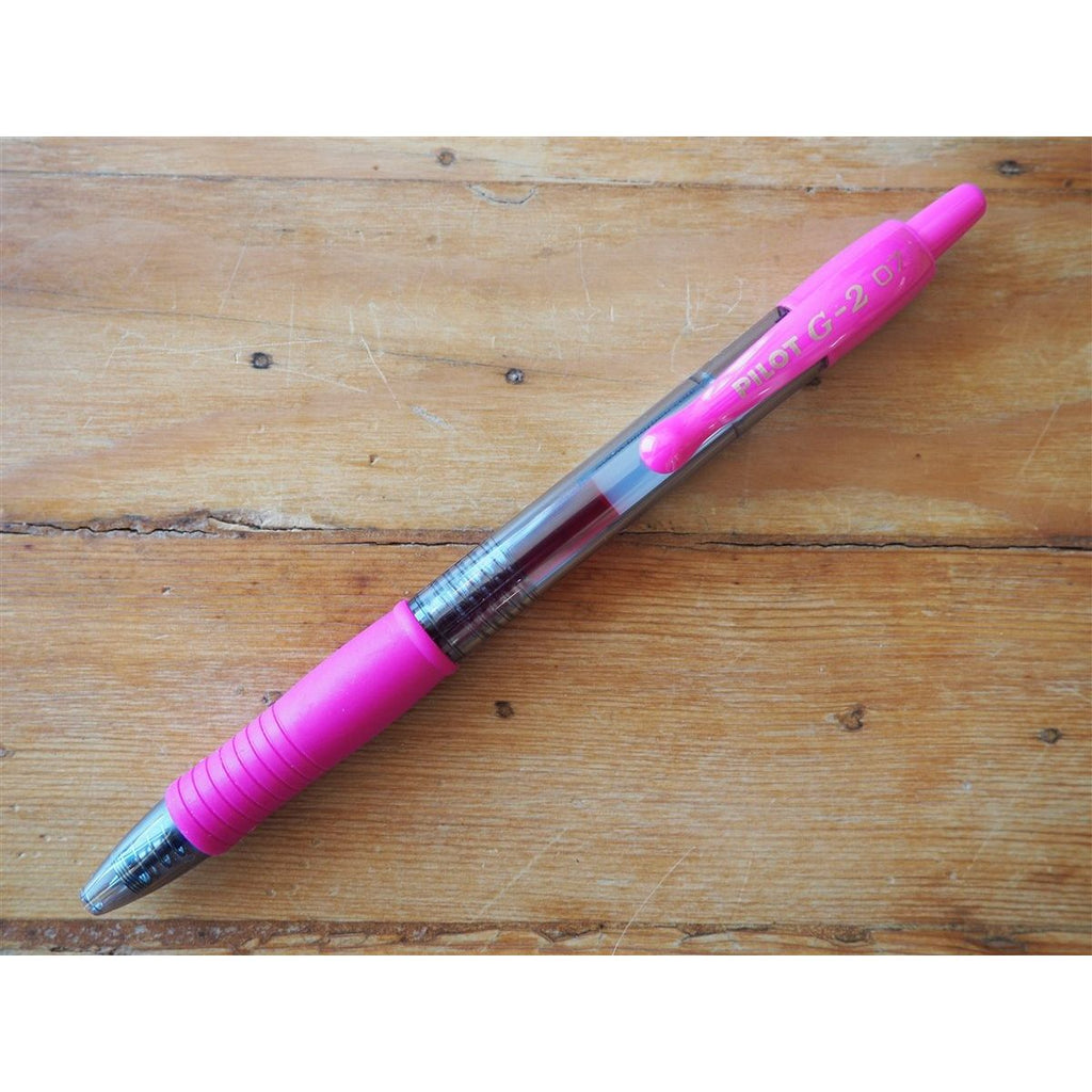 Pilot G-2 0.7mm Gel Pen - Pink