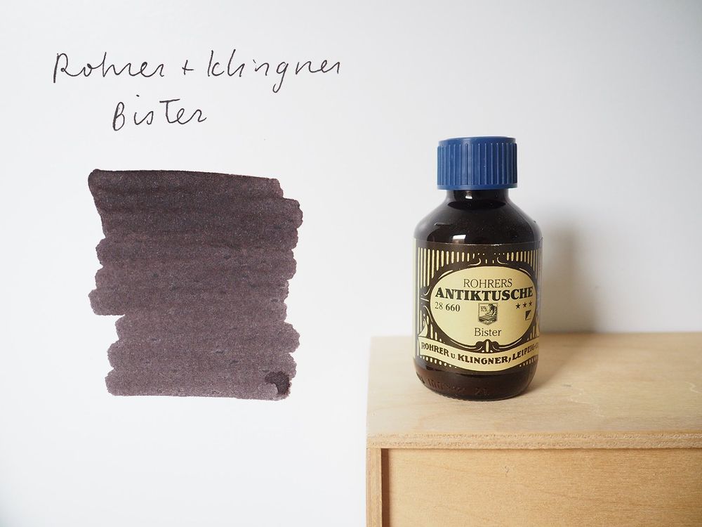 Bister Ink Rohrer & Klingner Traditional Ink (100mL) - Bister – Wonder Pens