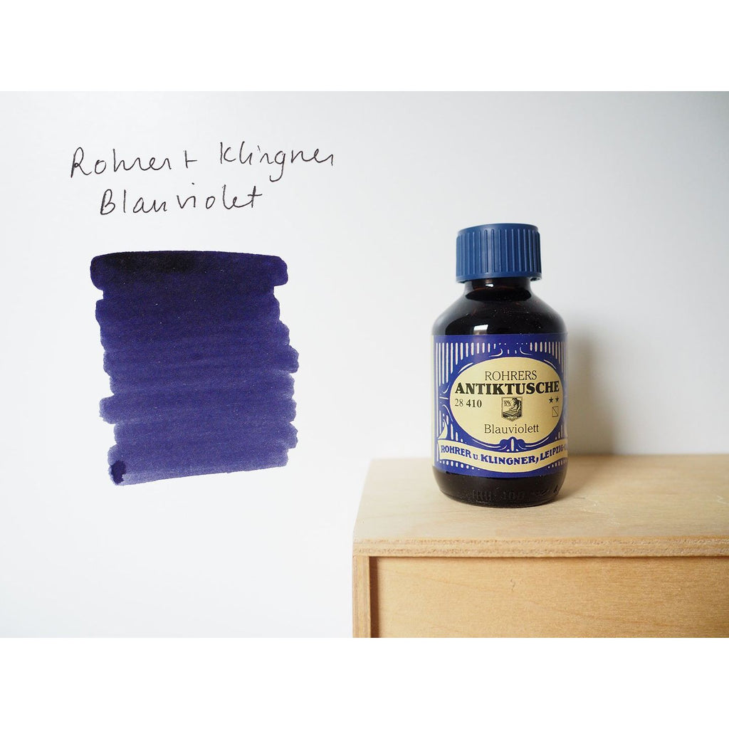 Rohrer & Klingner Traditional Ink (100mL) - Blauviolett