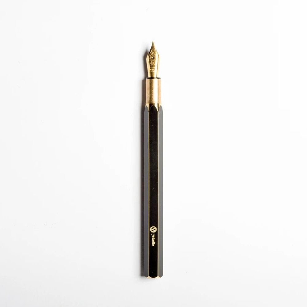 YSTUDIO Classic Resolve Desk Fountain Pen - Black
