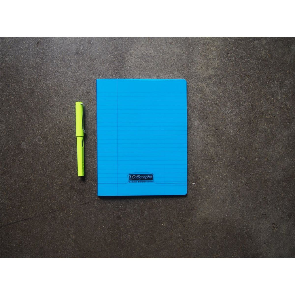 Clairefontaine Polypro Staplebound A5 Notebook - Lined