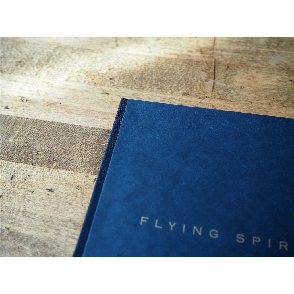 Clairefontaine Flying Spirit Clothbound Notebook Black A5 - Lined