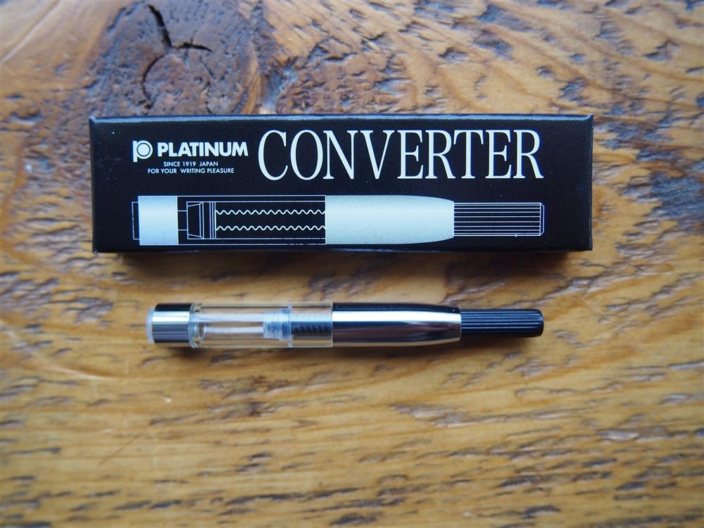 Platinum Converter Silver Trim – Wonder Pens - Main Image