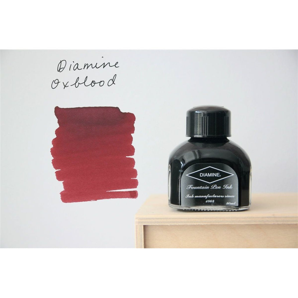 Diamine Fountain Pen Ink (80mL) - Oxblood