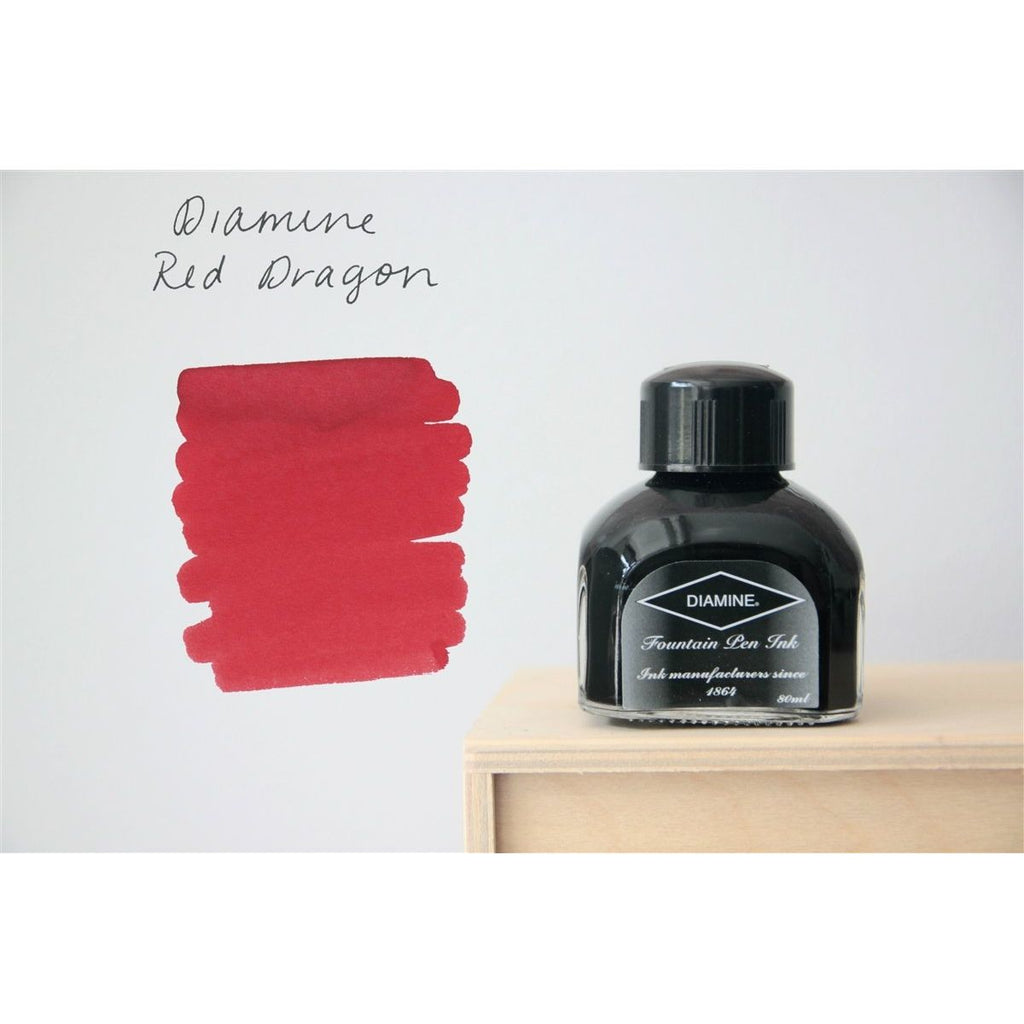 Diamine Fountain Pen Ink (80mL) - Red Dragon
