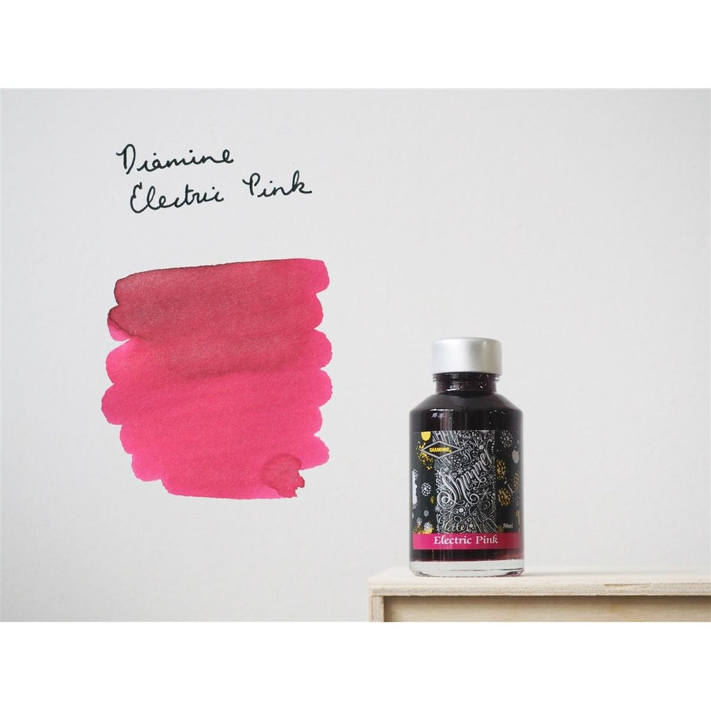 Diamine Shimmertastic: Electric Pink (50 mL)