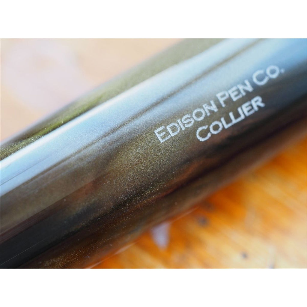 Edison Pen Co. Fountain Pen - Collier Burnished Gold