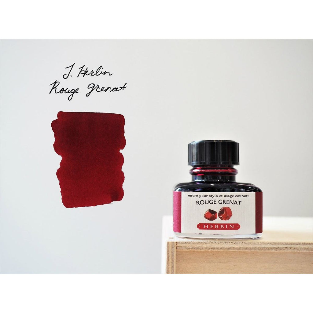 J. Herbin Fountain Pen Ink (30mL) - Rouge Grenat