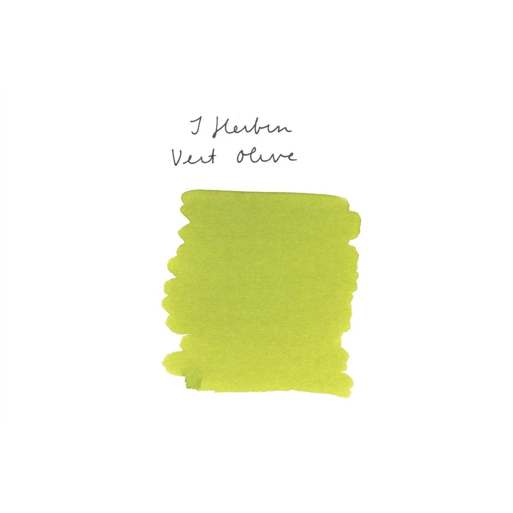 J. Herbin Fountain Pen Ink (30mL) - Vert Olive