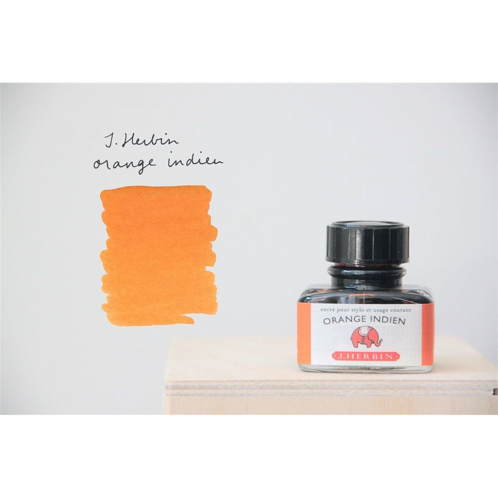 J. Herbin Fountain Pen Ink (30mL) - Orange Indien