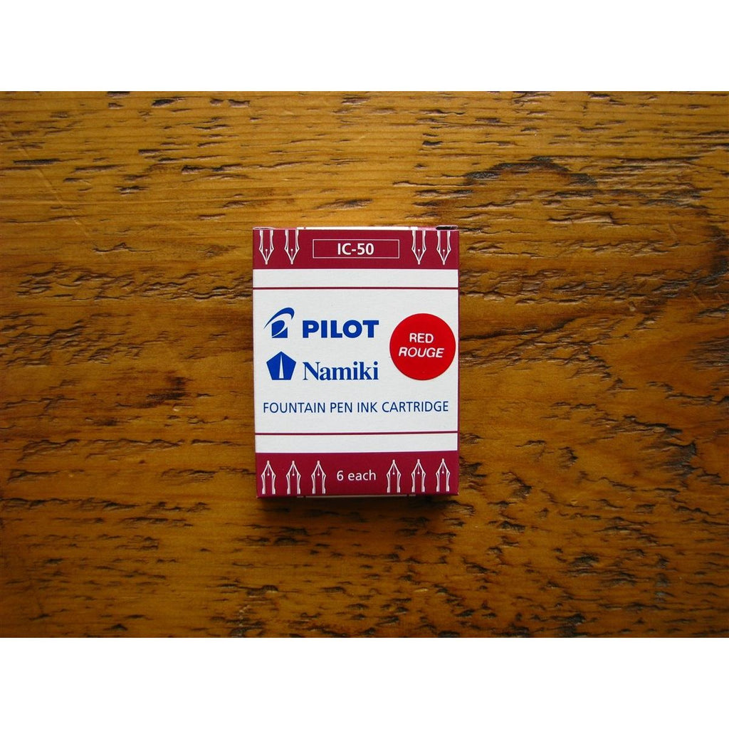 Pilot Ink Cartridges -  Red