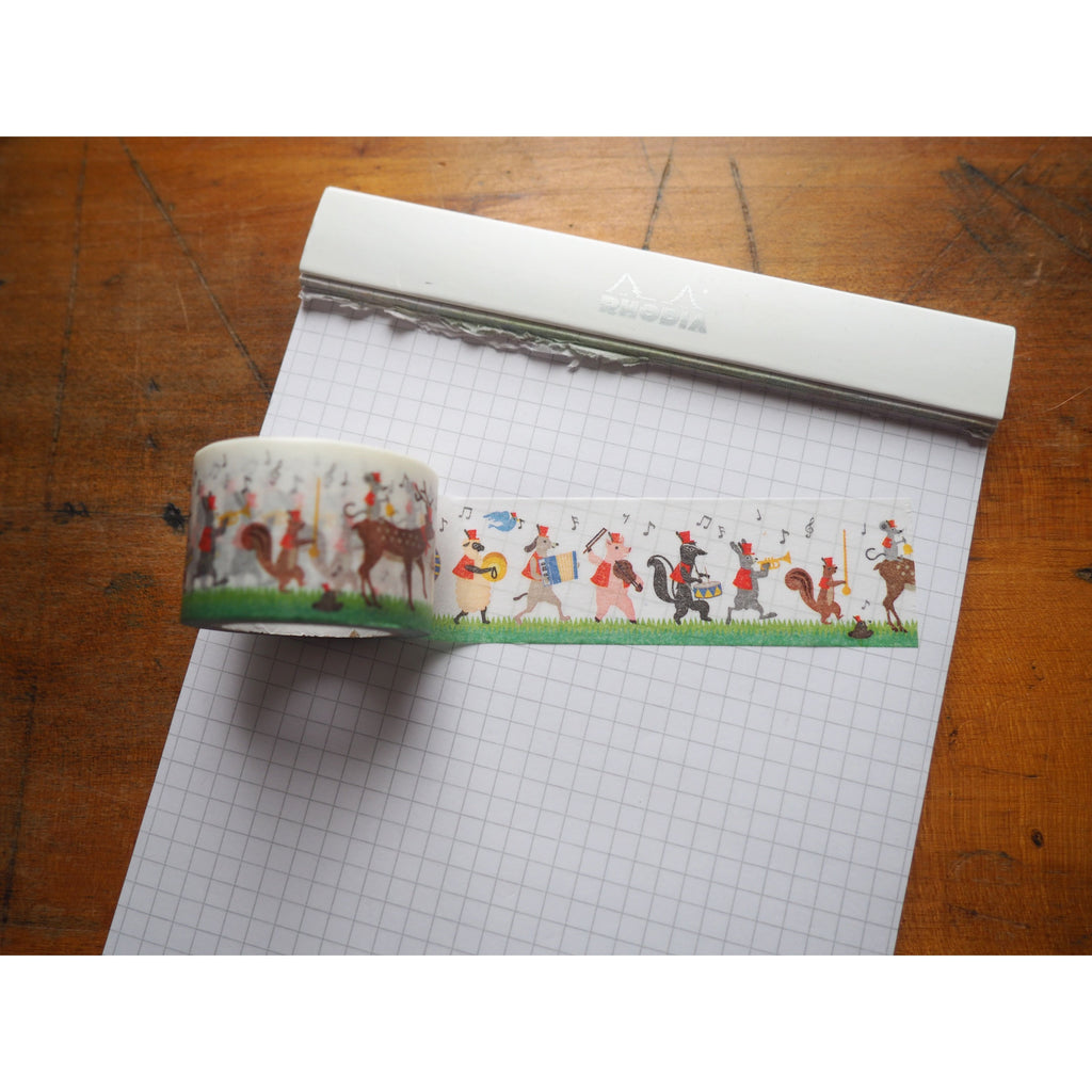 MT Washi Tape  - Animal Marching Band (MTEX1P89R)