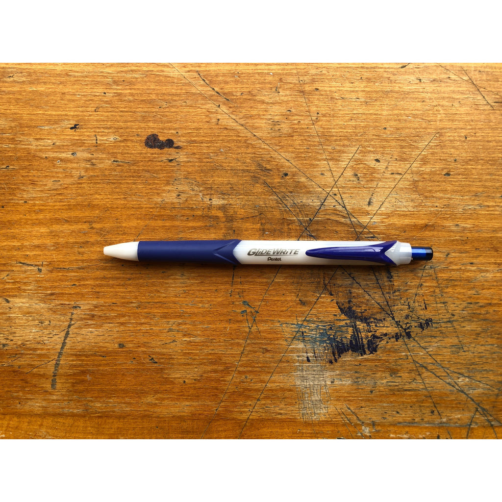 Pentel Glide Write 1.0mm Ballpoint - Blue