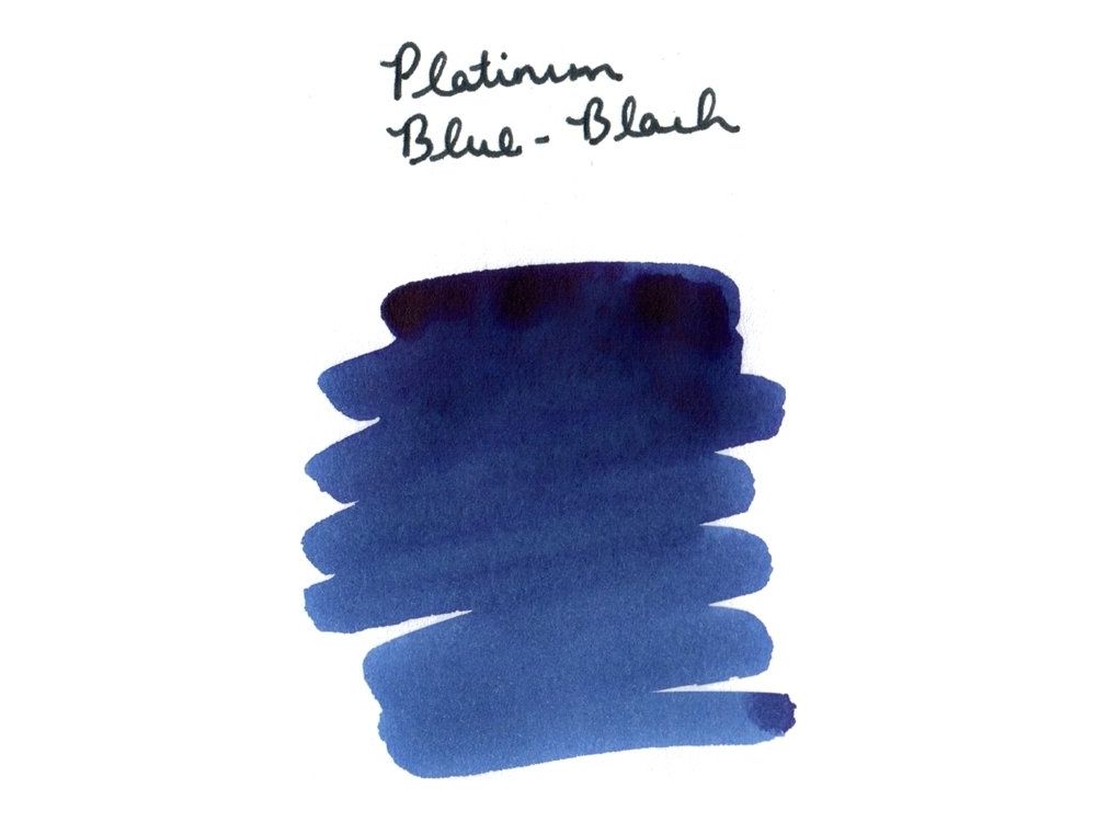 Platinum Blue Black Ink - 60mL – Wonder Pens