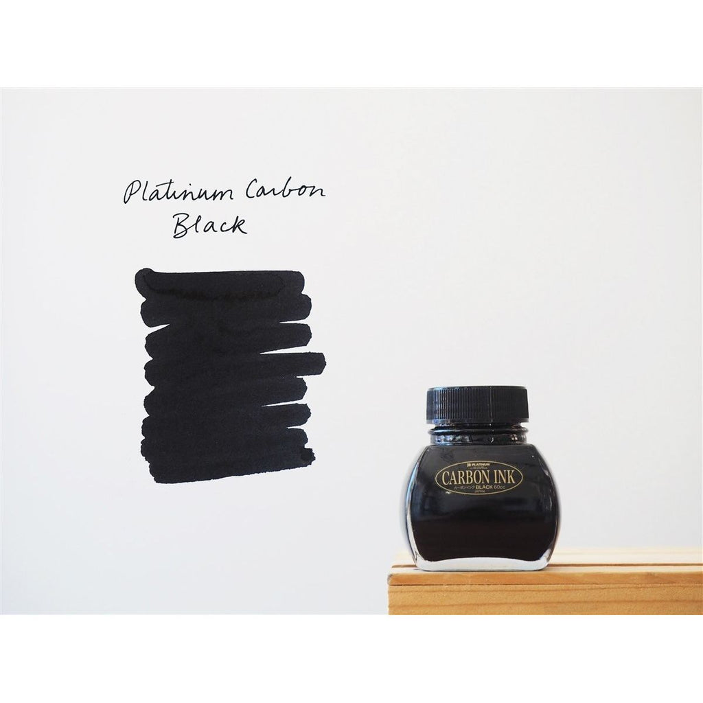 Platinum Fountain Pen Ink (60 mL) - Carbon Black