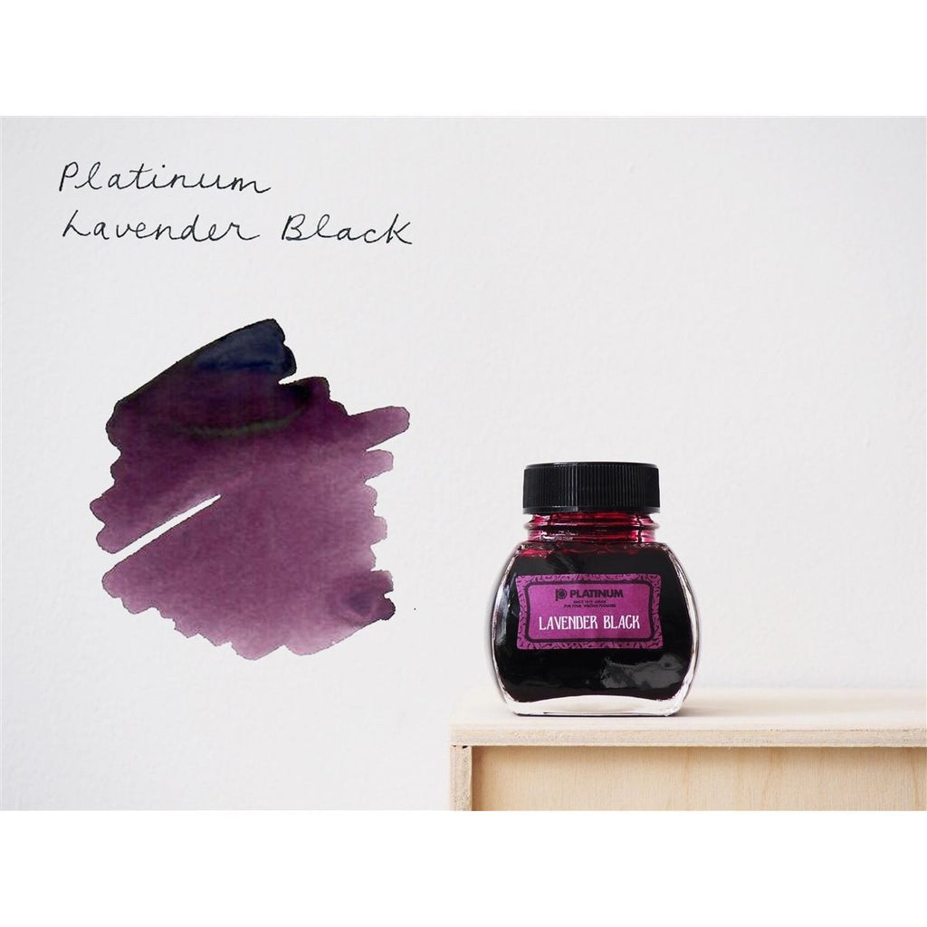 Platinum Classic Iron Gall Fountain Pen Ink (60 ml) - Lavender Black