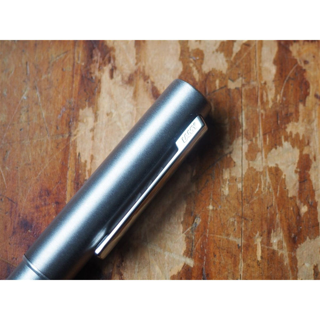 Lamy Aion Fountain Pen - Olivesilver Steel