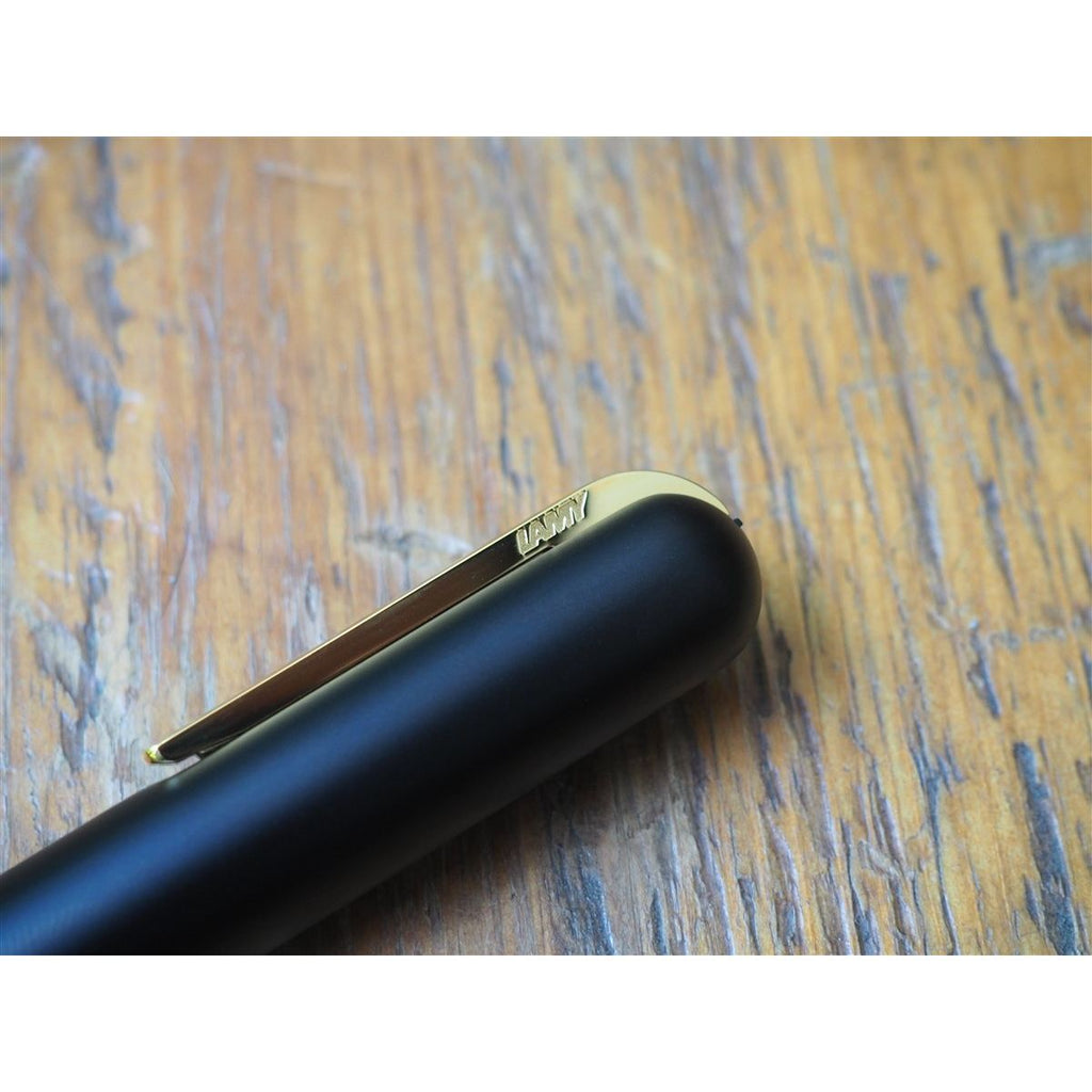 Lamy Imporium Fountain Pen - Black Matt with Gold Trim