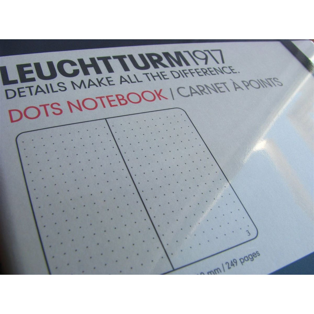 <center>Leuchtturm Hardcover A5 Notebook - Black (Dot)</center>