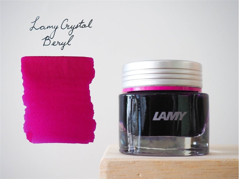 Lamy Crystal - Fountain Pen Ink (30mL) - Beryl – Wonder Pens