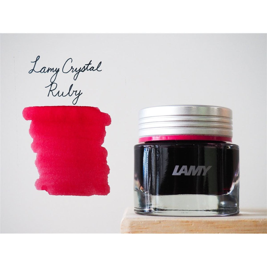 <center>LAMY Crystal Fountain Pen Ink (30mL) - Ruby</center>