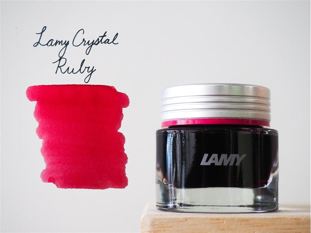 Lamy Crystal - Fountain Pen Ink (30mL) - Ruby – Wonder Pens