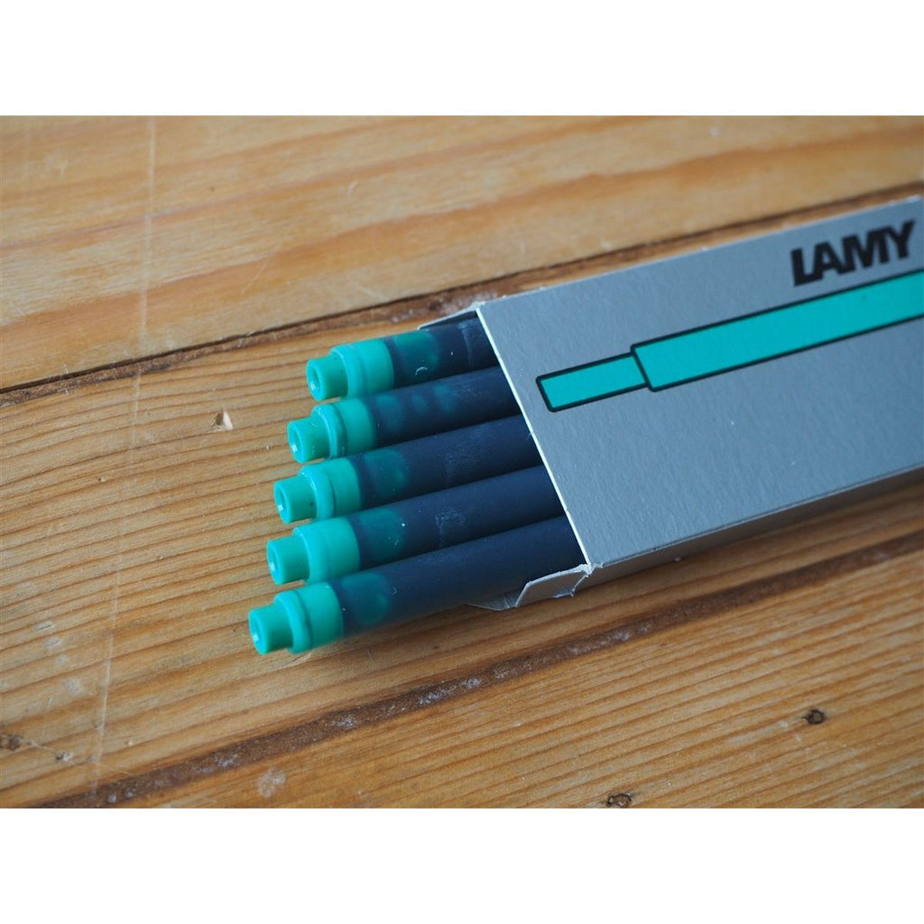 Lamy Ink Cartridges - Green (Box of 5)