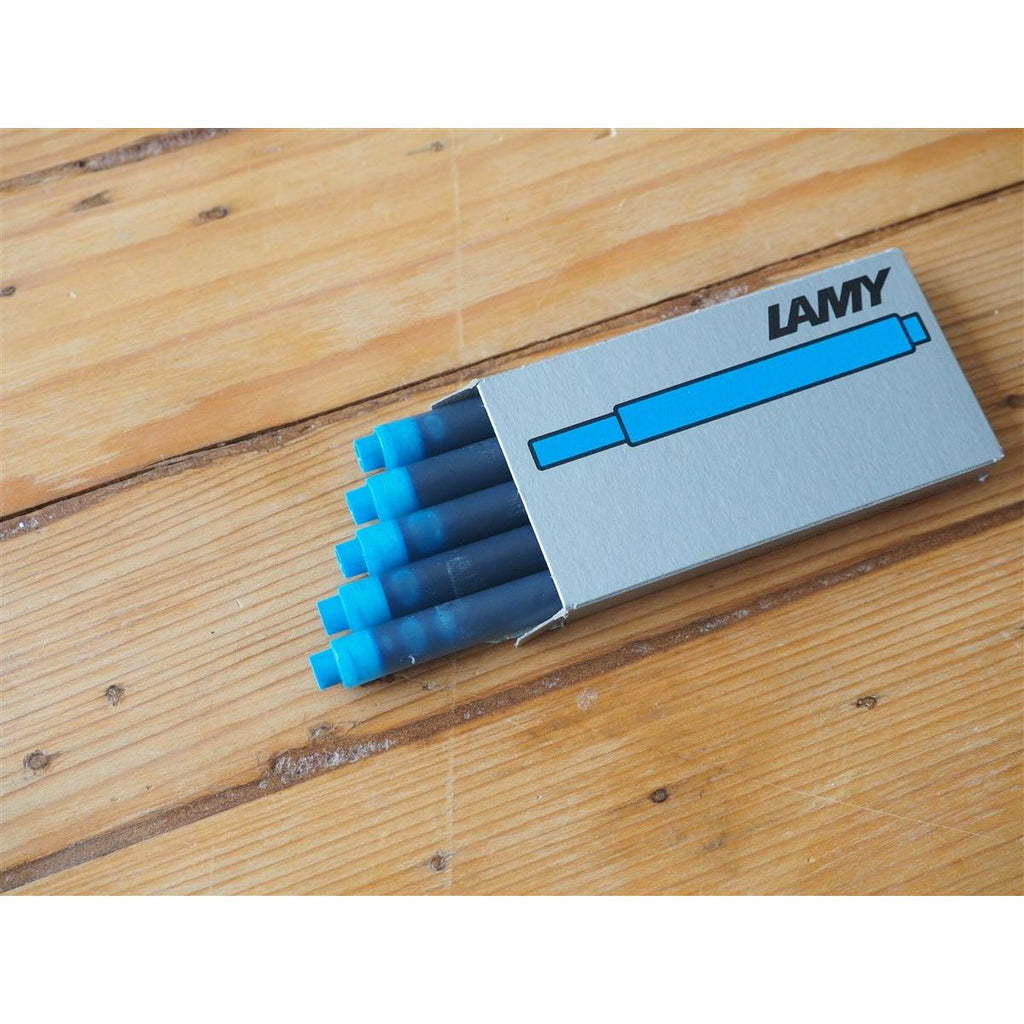 Lamy Ink Cartridges - Turquoise (Box of 5)