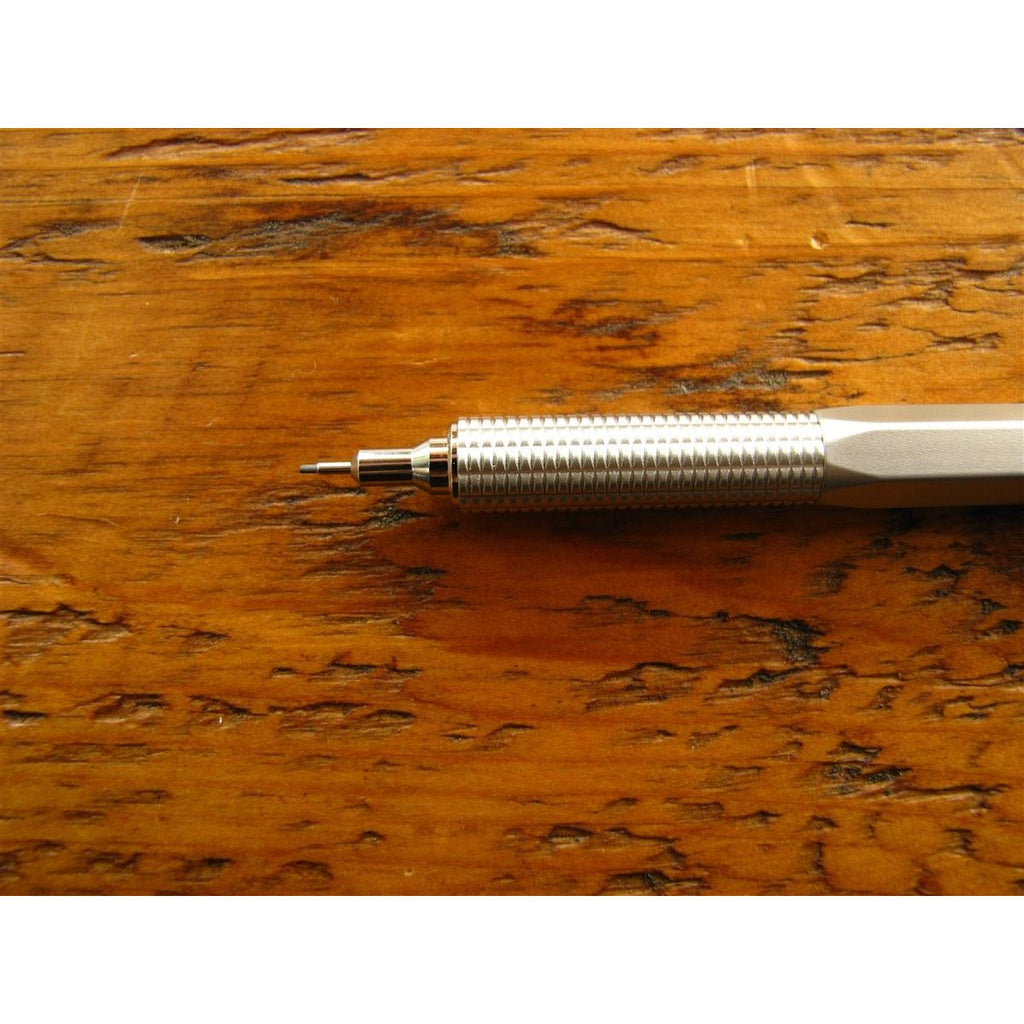 <center>TWSBI Precision Retractable Mechanical Pencil 0.7mm - Matte Silver</center>