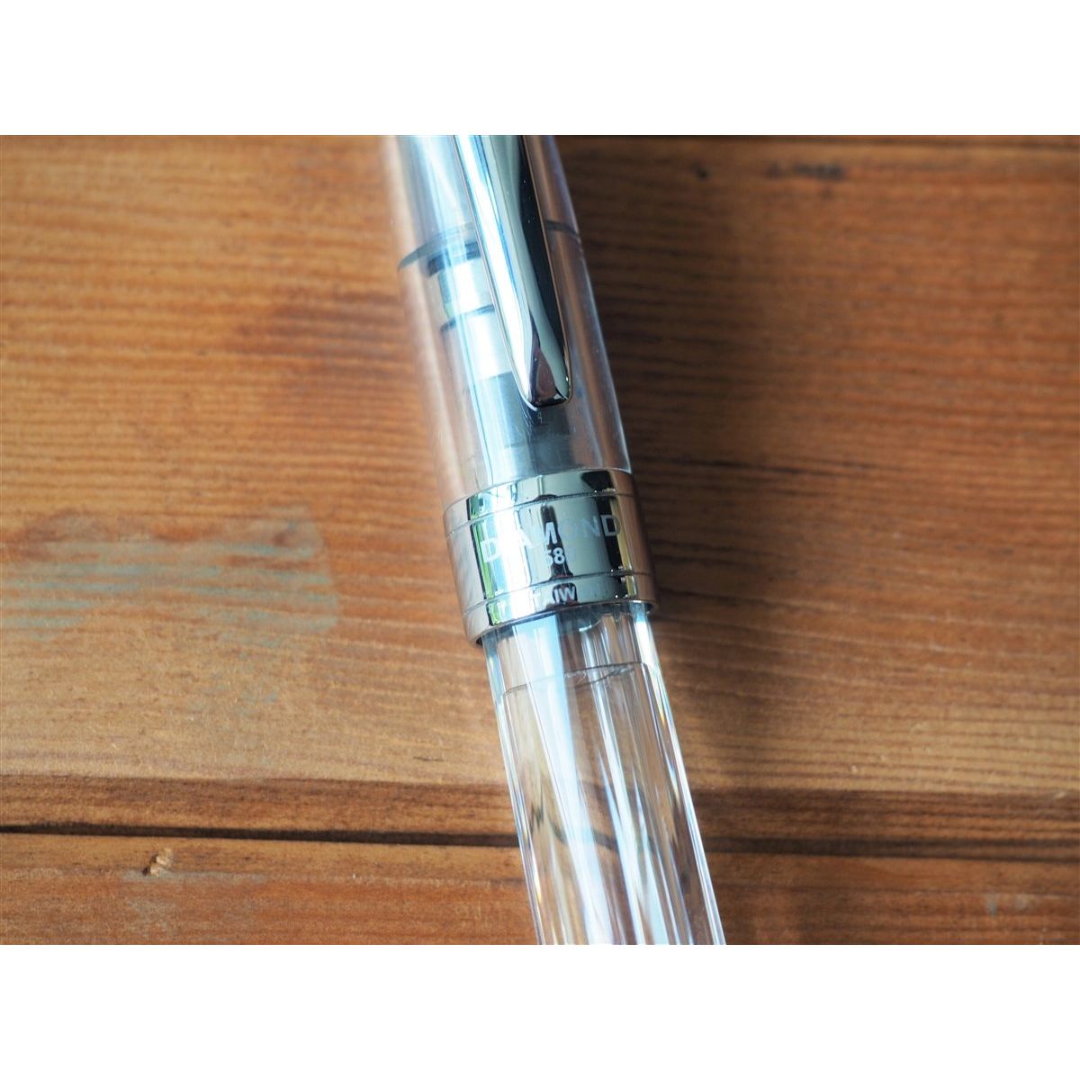 TWSBI Diamond 580 Clear Fountain Pen - Extra Fine