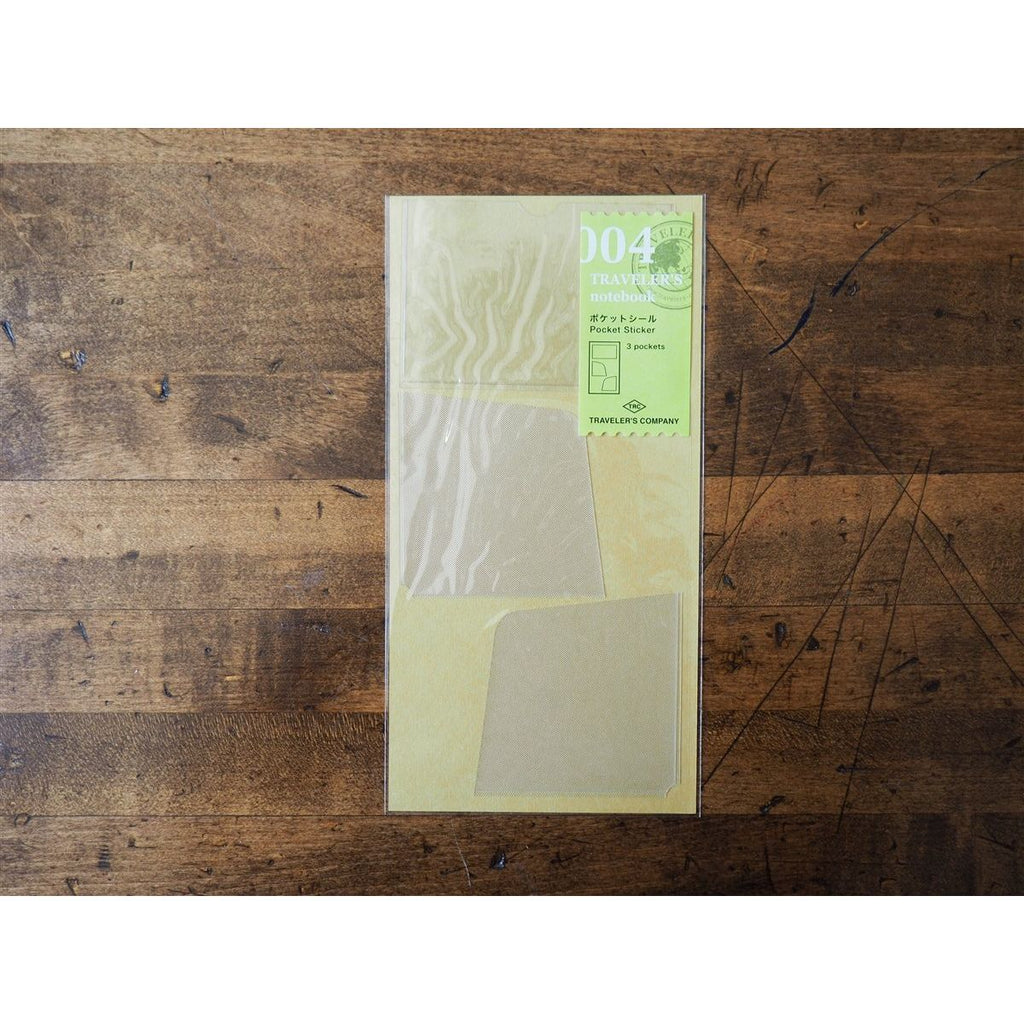 Traveler's Notebook Regular Size Refill - 004 Plastic Sleeve Insert