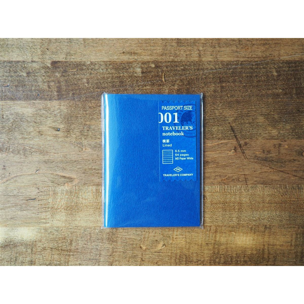Traveler's Notebook Passport Size Refill - 001 Ruled
