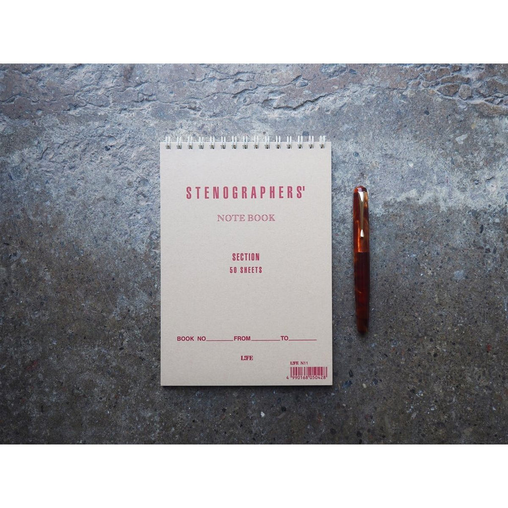 Life Stationery Stenographer's Notebook - Grid