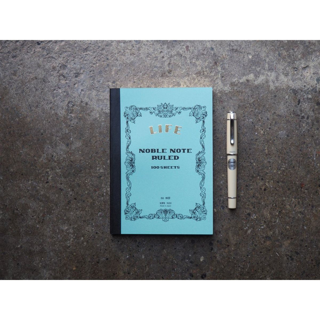 Life Stationery "Noble Note" Lined Notebook - B6