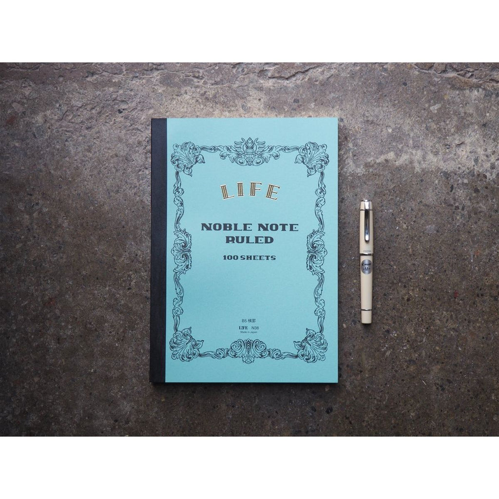 Life Stationery "Noble Note" Lined Notebook - B5