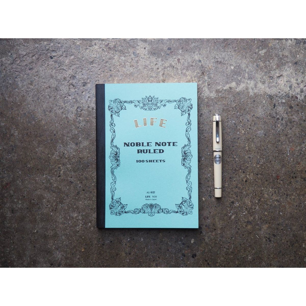 Life Stationery "Noble Note" Lined Notebook - A5