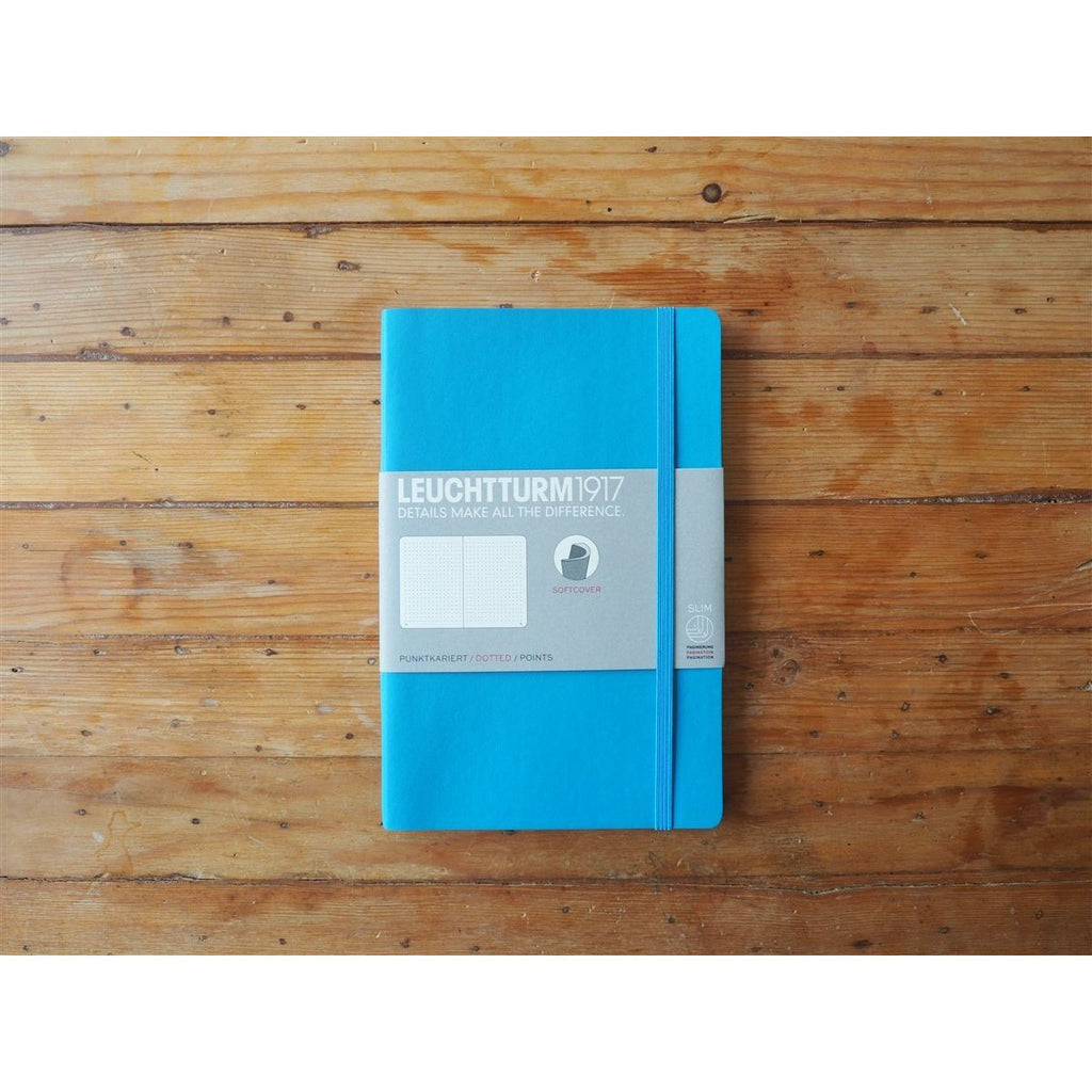 Leuchtturm Softcover B6+ Notebook - Nordic Blue (Dot)