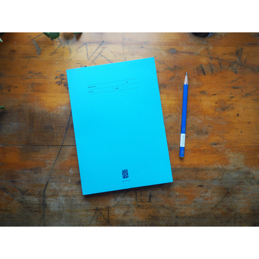 Foglietto - Notepad - 70 Sheets - Nota Bene Quadrato - A5 (Blue)