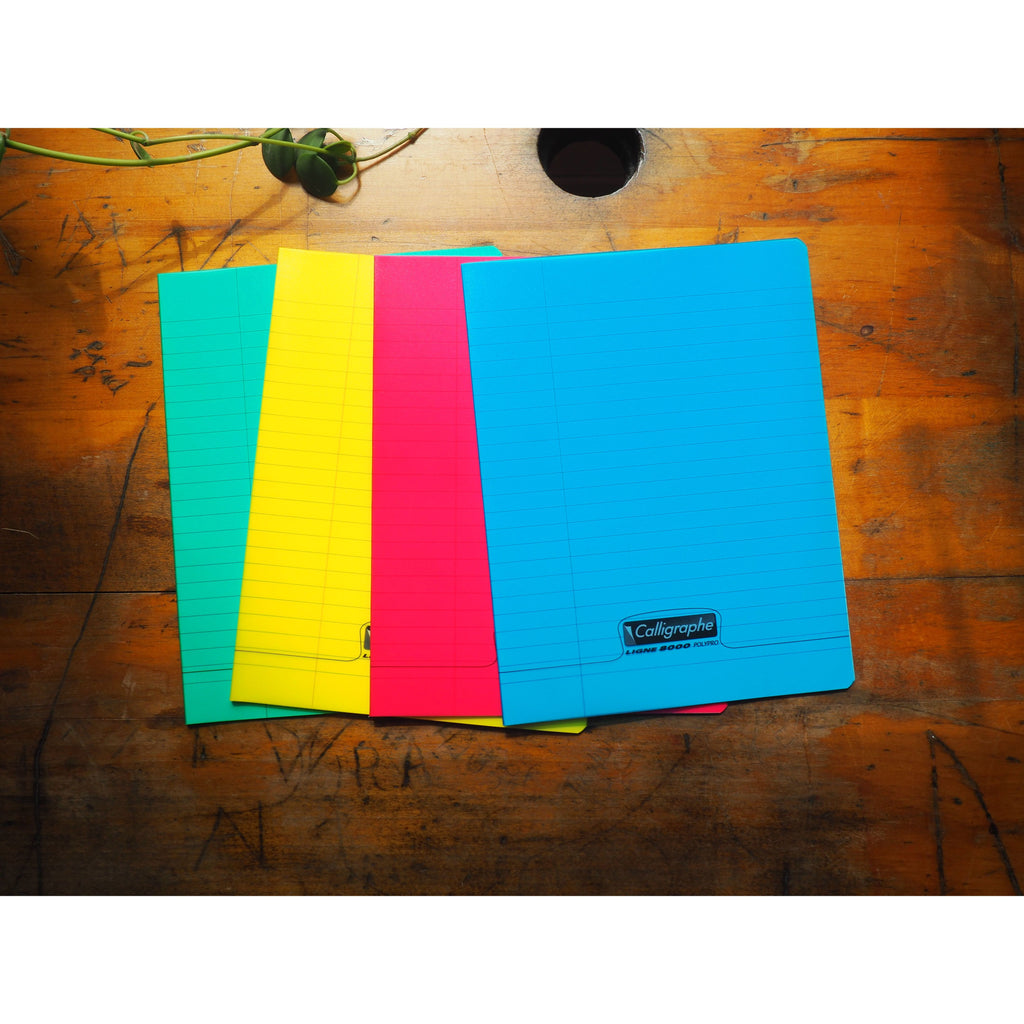 Clairefontaine Polypro Staplebound A5 Notebook - Lined (32 Pages)
